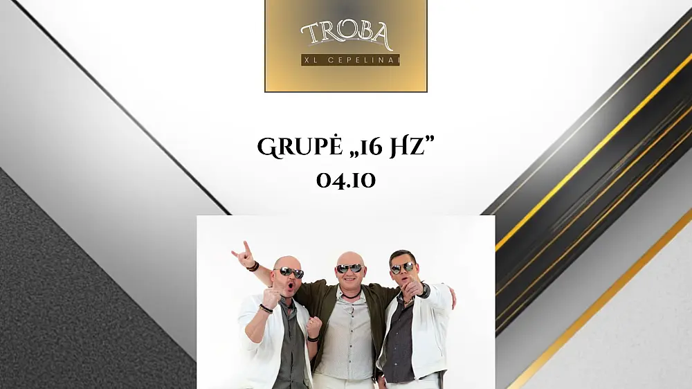 16 Hz koncertas | Troba – XL Cepelinai
