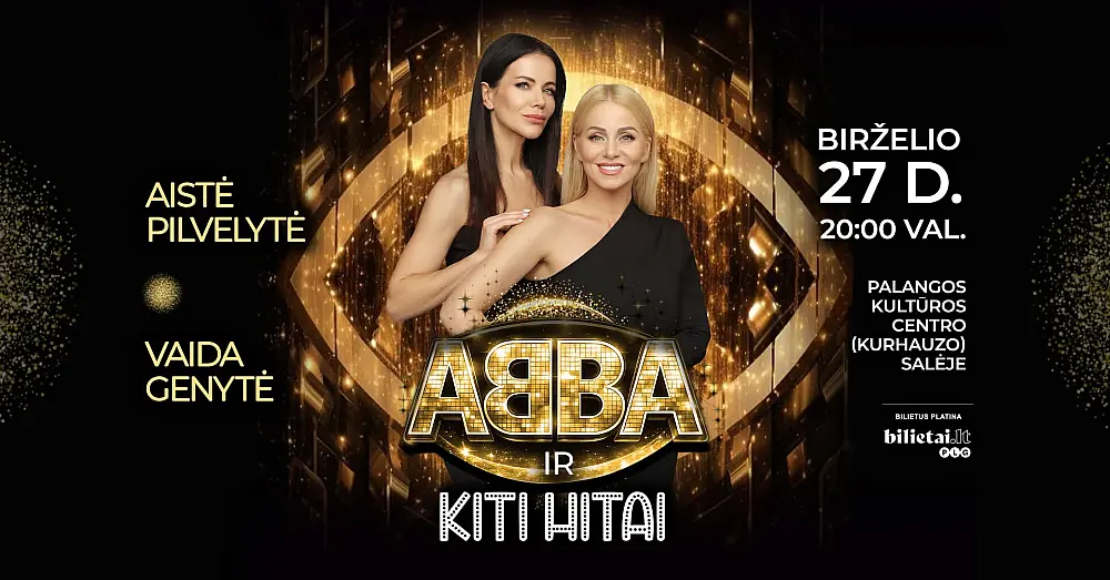 ABBA ir kiti hitai Palangoje