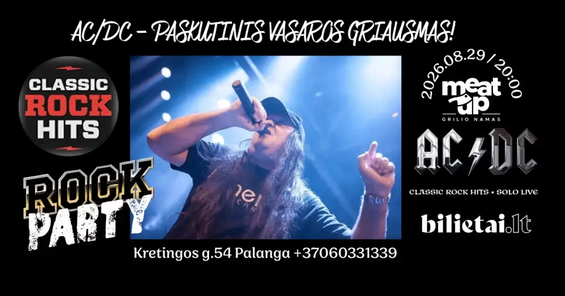 AC/DC - PASKUTINIS VASAROS GRIAUSMAS!