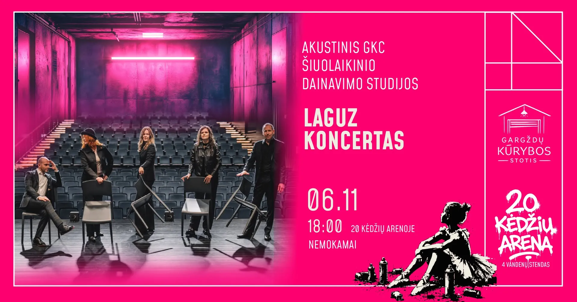 Akustinis 'LAGUZ' koncertas