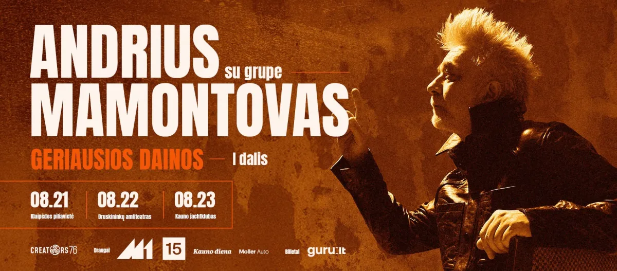Andrius Mamontovas GERIAUSIOS DAINOS