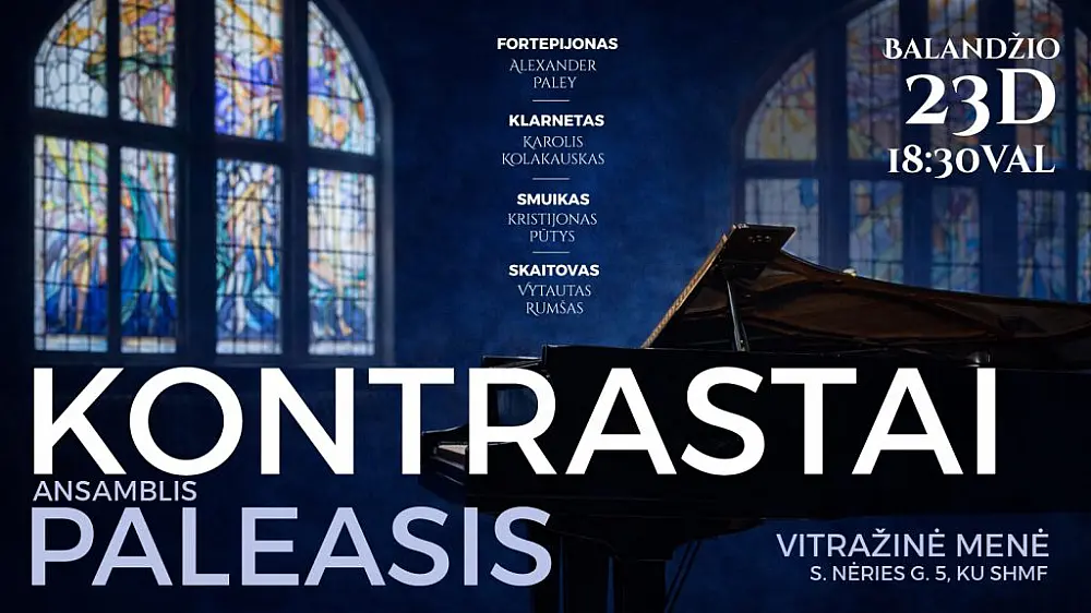 Ansamblis 'Paleasis' ir Vytautas Rumšas – Kontrastai