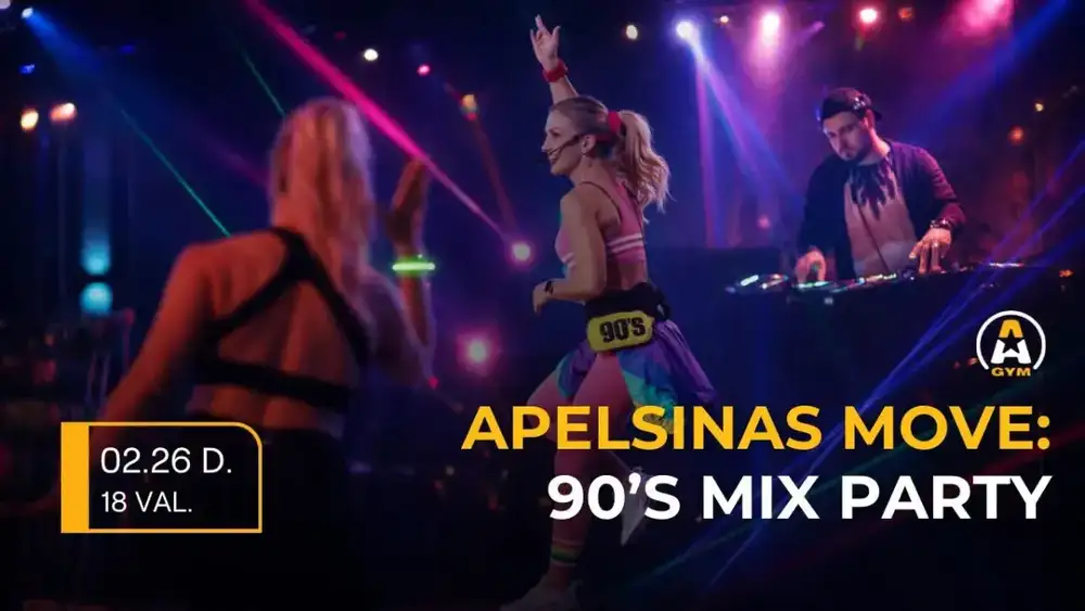 APELSINAS MOVE: 90's  Mix Party