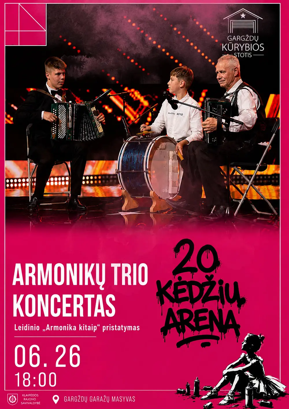 Armonikų trio koncertas