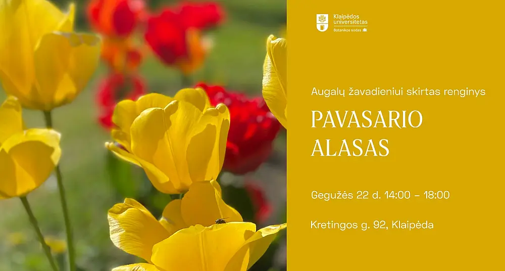 Augalų žavadieniui skirtas renginys 'PVASARIO ALASAS'