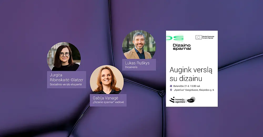 Augink verslą su dizainu