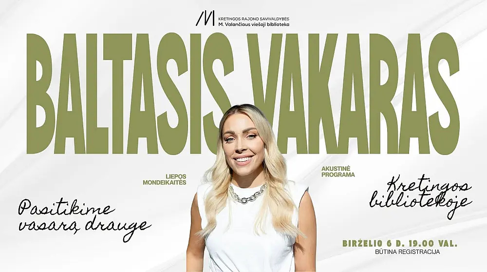 Baltasis Vakaras Kretingoje