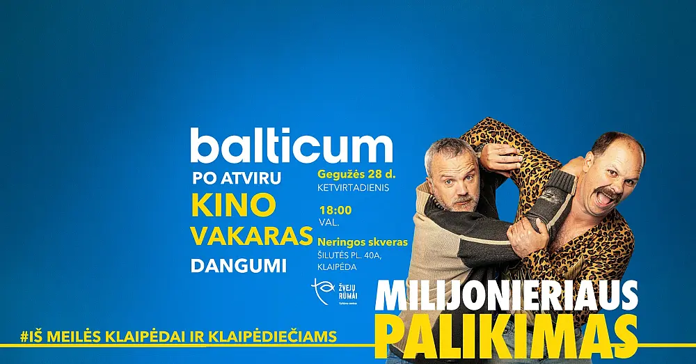 Balticum kino vakaras su Giedriumi Savicku.