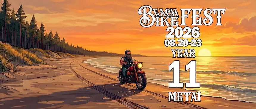 Beach Bike Fest 2026 + Programa - renginys