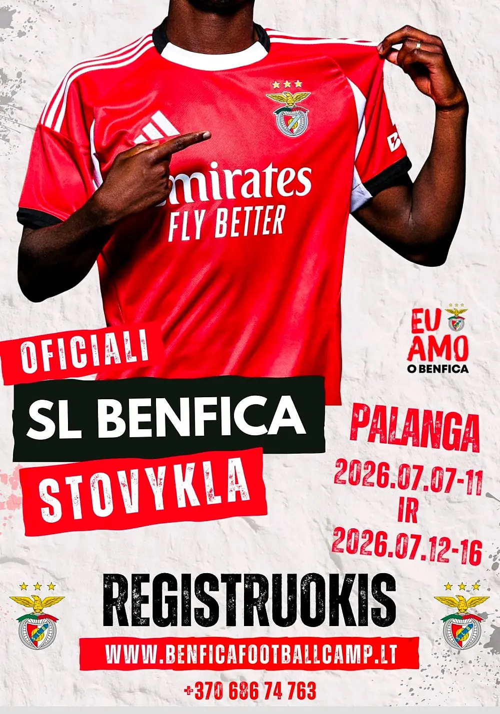 BENFICA Football Camp LIETUVOJE