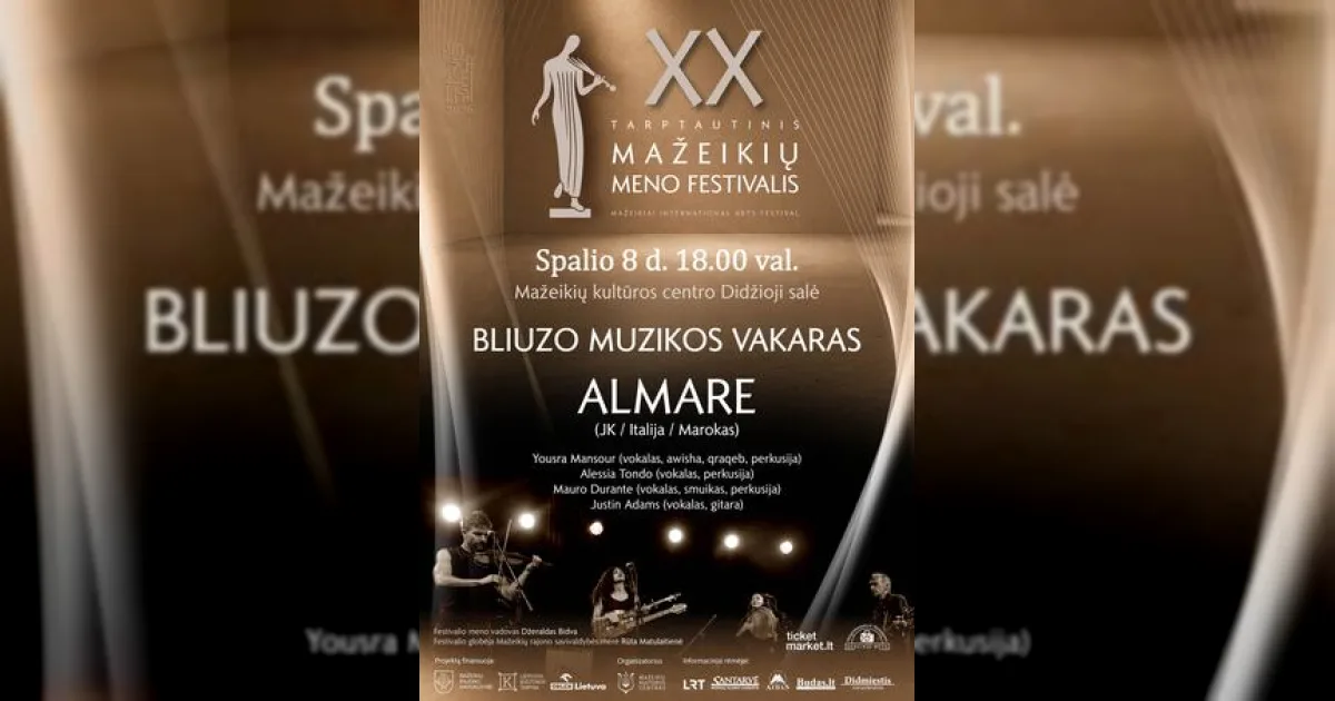 BLIUZO MUZIKOS VAKARAS