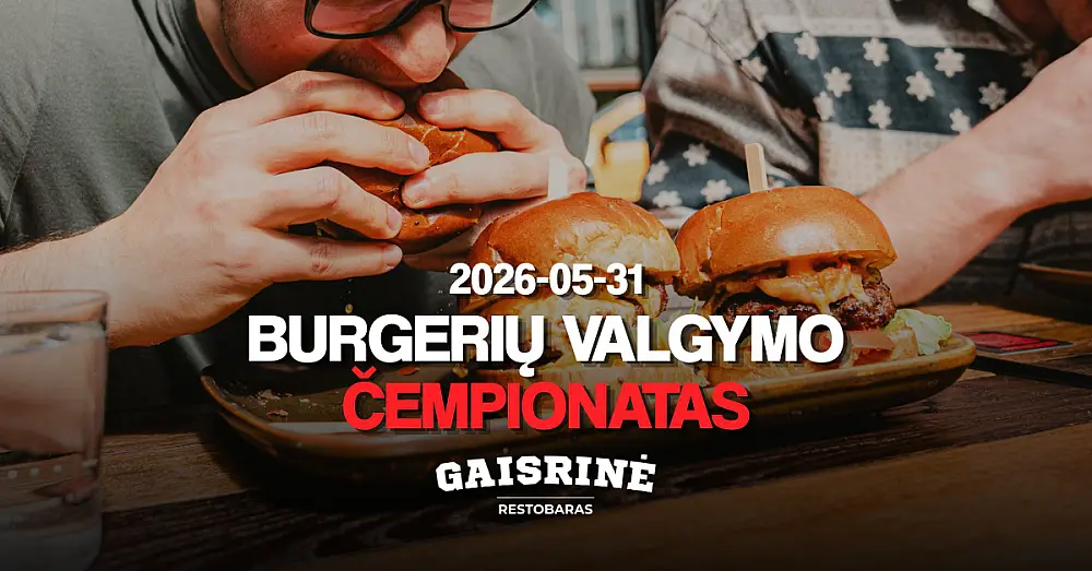 Burgerių valgymo čempionatas