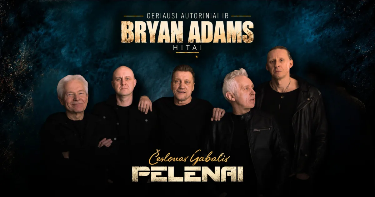 Č. Gabalis ir PELENAI | Geriausi autoriniai ir BRYAN ADAMS hitai | Telšiai