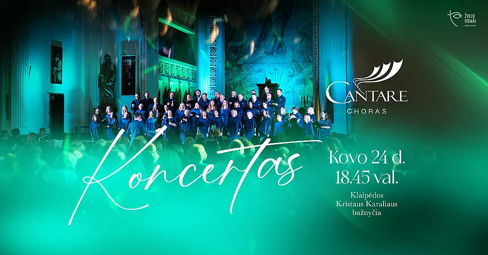 Choro 'Cantare' konkursinės programos koncertas