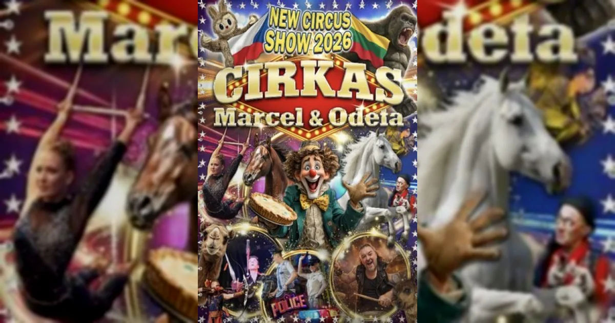 Cirko šou "Marcel ir Odeta"