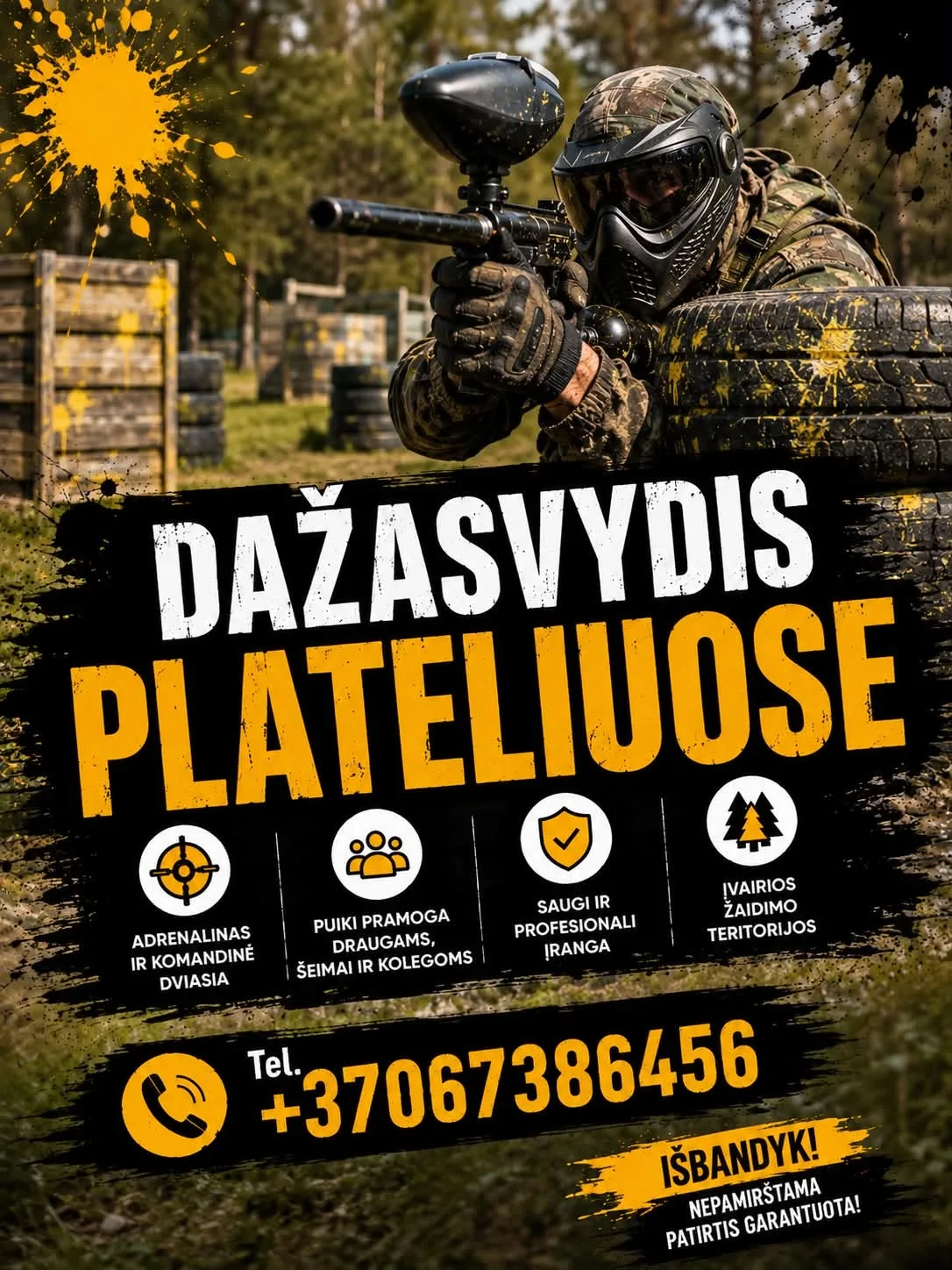DAŽASVYDIS PLATELIUOSE