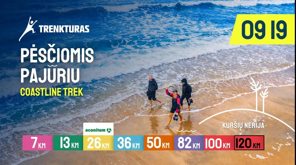 Didžiausias metų „TrenkTuro“ pėsčiųjų žygis