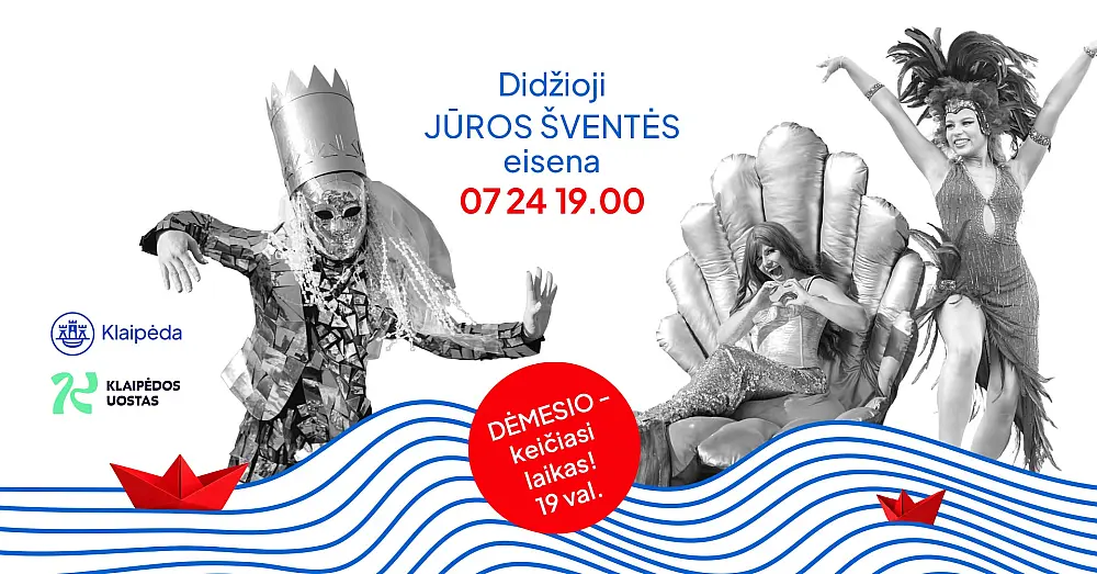 Didžioji jūros šventės eisena 2026