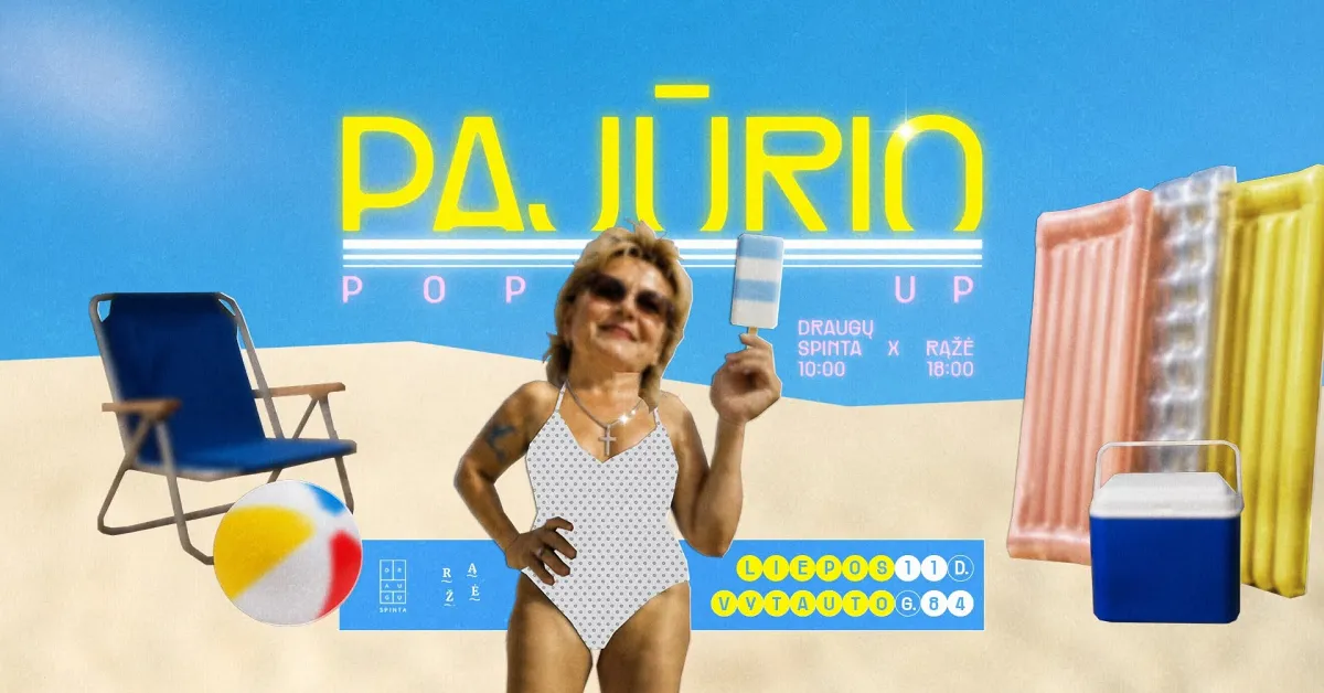 Draugų spinta x Rąžė | Pajūrio pop up