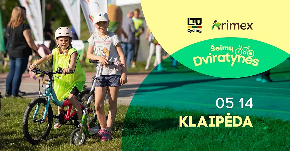 Dviratynės Klaipedoje: dviračių šventė visai šeimai