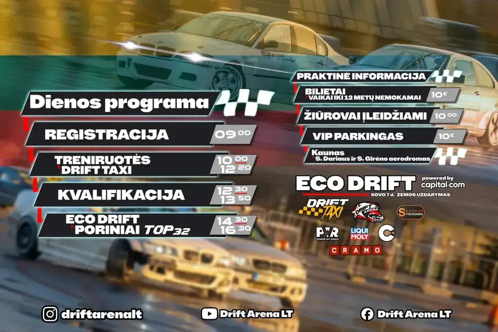 Eco Drift 2026 / žiemos sezono uždarymas!