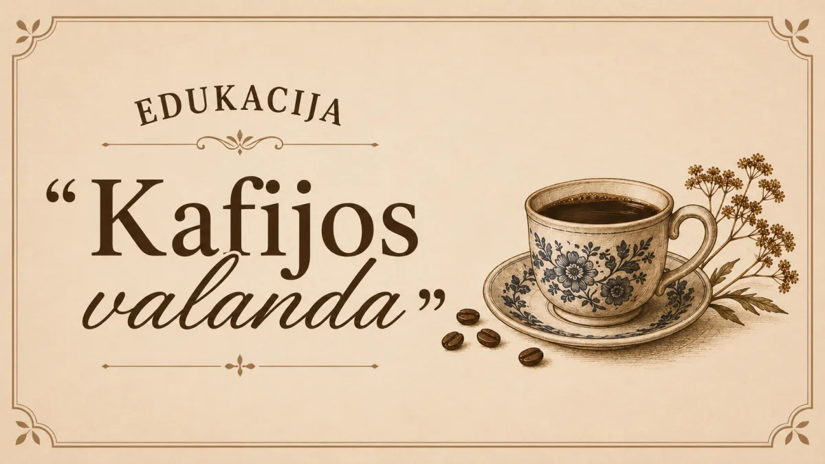 Edukacija ,,Kafijos valanda"