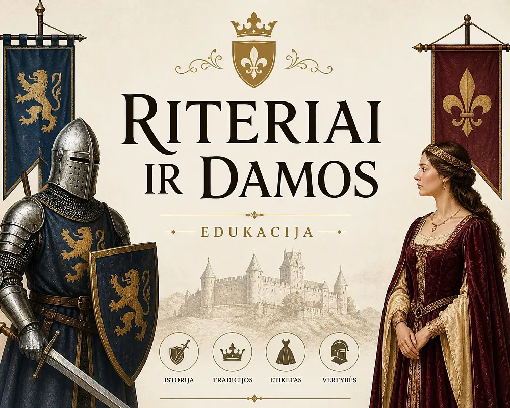 Edukacija: Riteriai ir damos