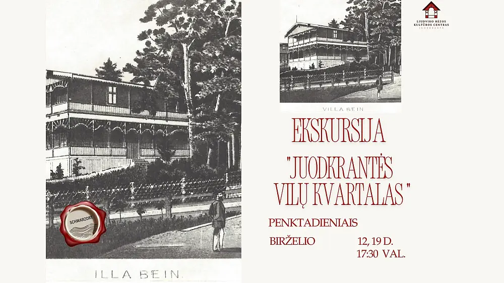 Ekskursija: Juodkrantės vilų kvartalas