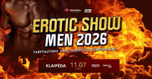 EROTIC SHOW MEN 2026 KLAIPĖDA