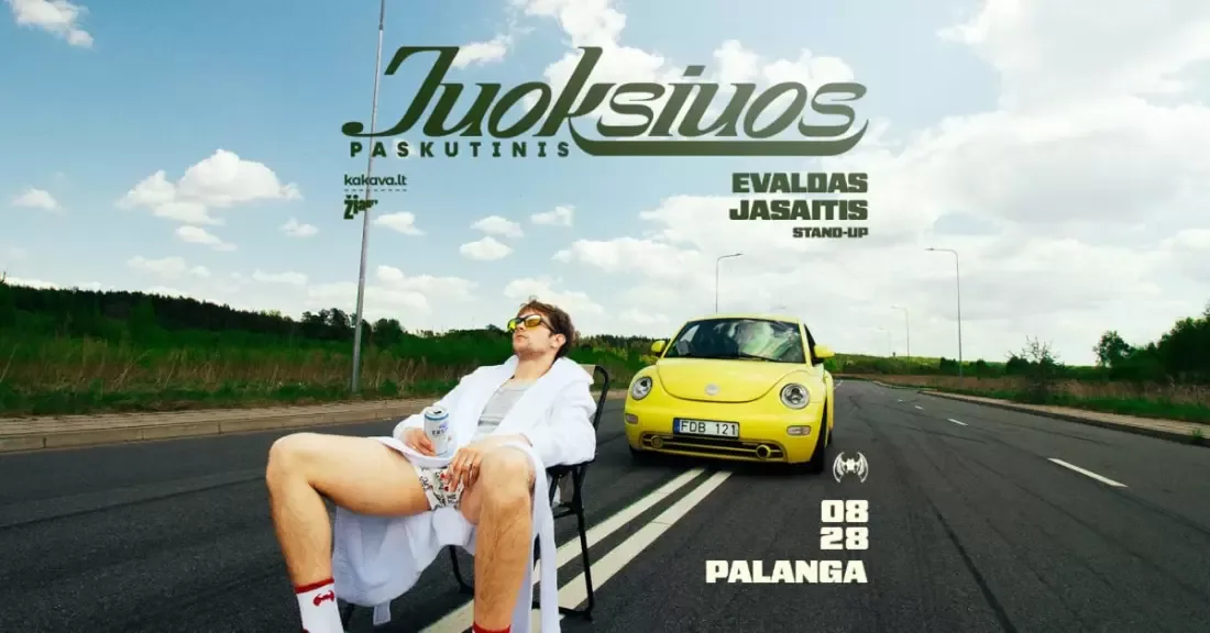 EVALDAS JASAITIS | Stand-up | „Juoksiuos Paskutinis“