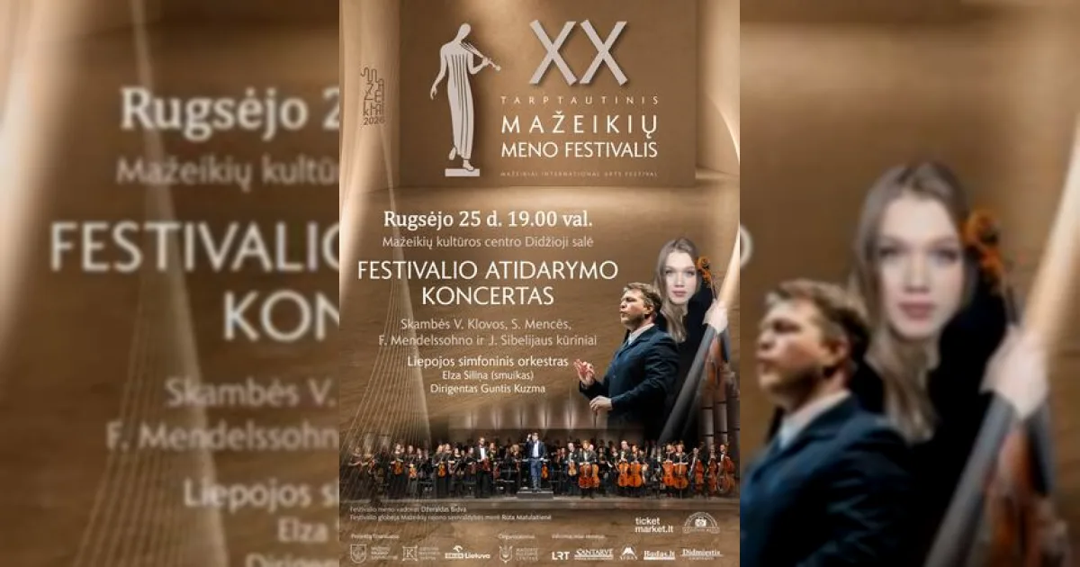 Festivalio atidarymo koncertas