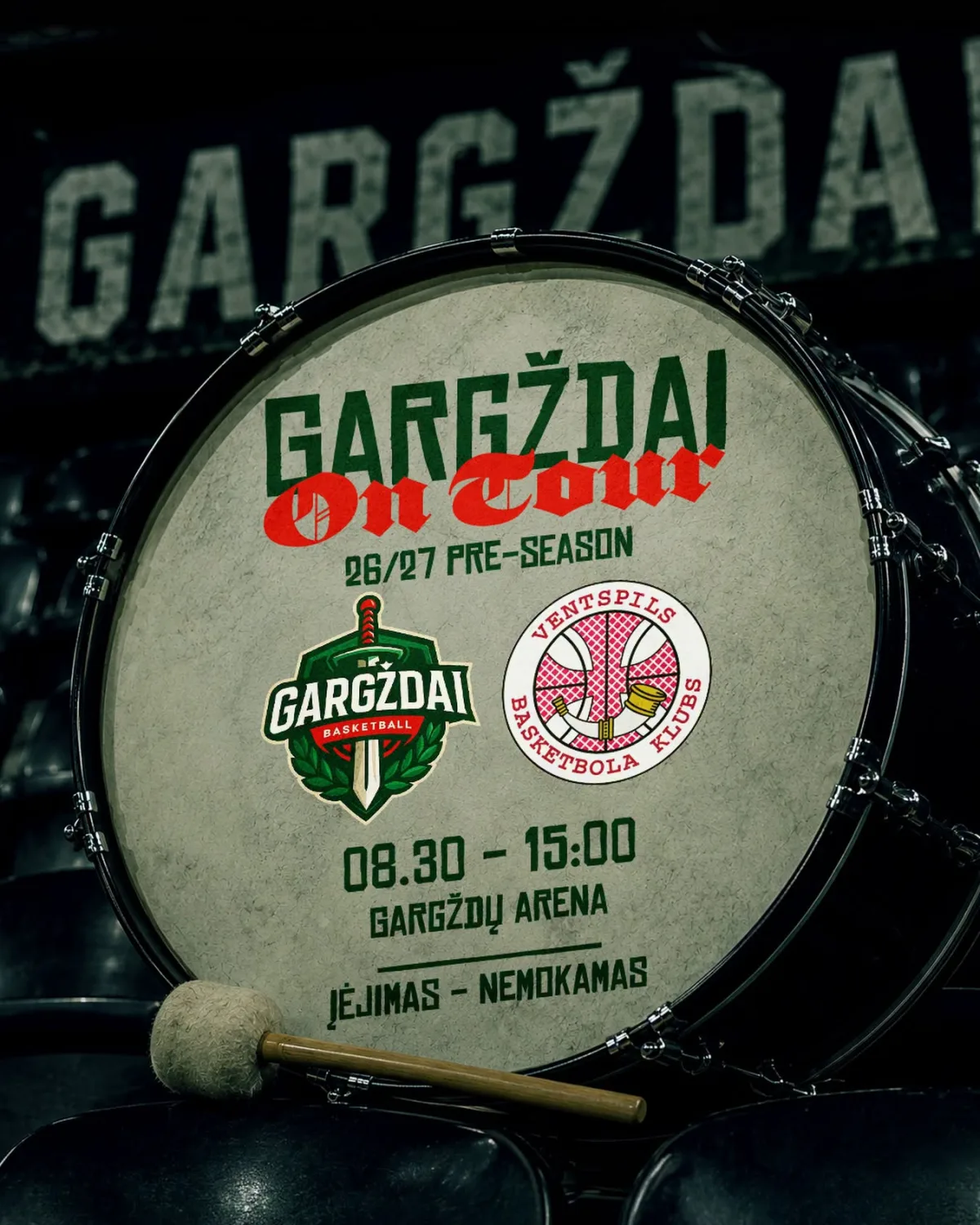 GARGŽDAI ON TOUR: GARGŽDAI - VENTSPILS