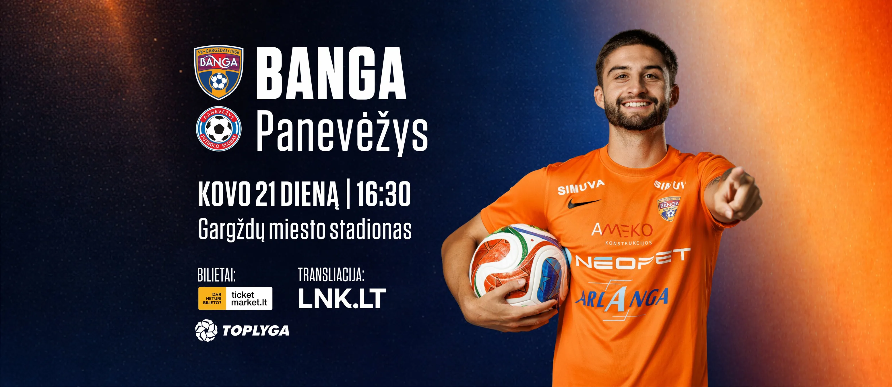 Gargždų "Banga" - Panevėžys