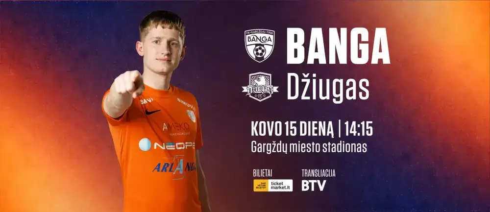 Gargždų "Banga" x Džiugas