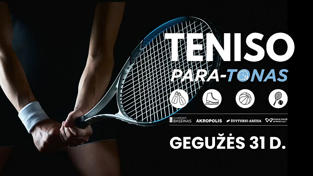 Gerumo PARA-TONAS: Tenisas 🎾