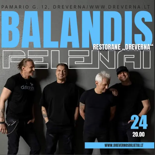 Grupė PELENAI | Restoranas 'Dreverna'