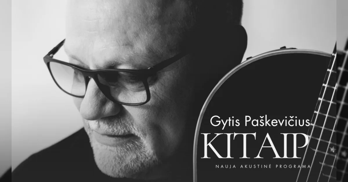 Gytis Paškevičius. Akustinis koncertas „Kitaip“