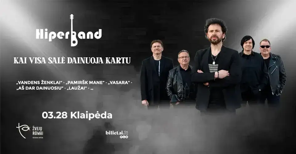 HIPERBAND - Kai visa salė dainuoja kartu!