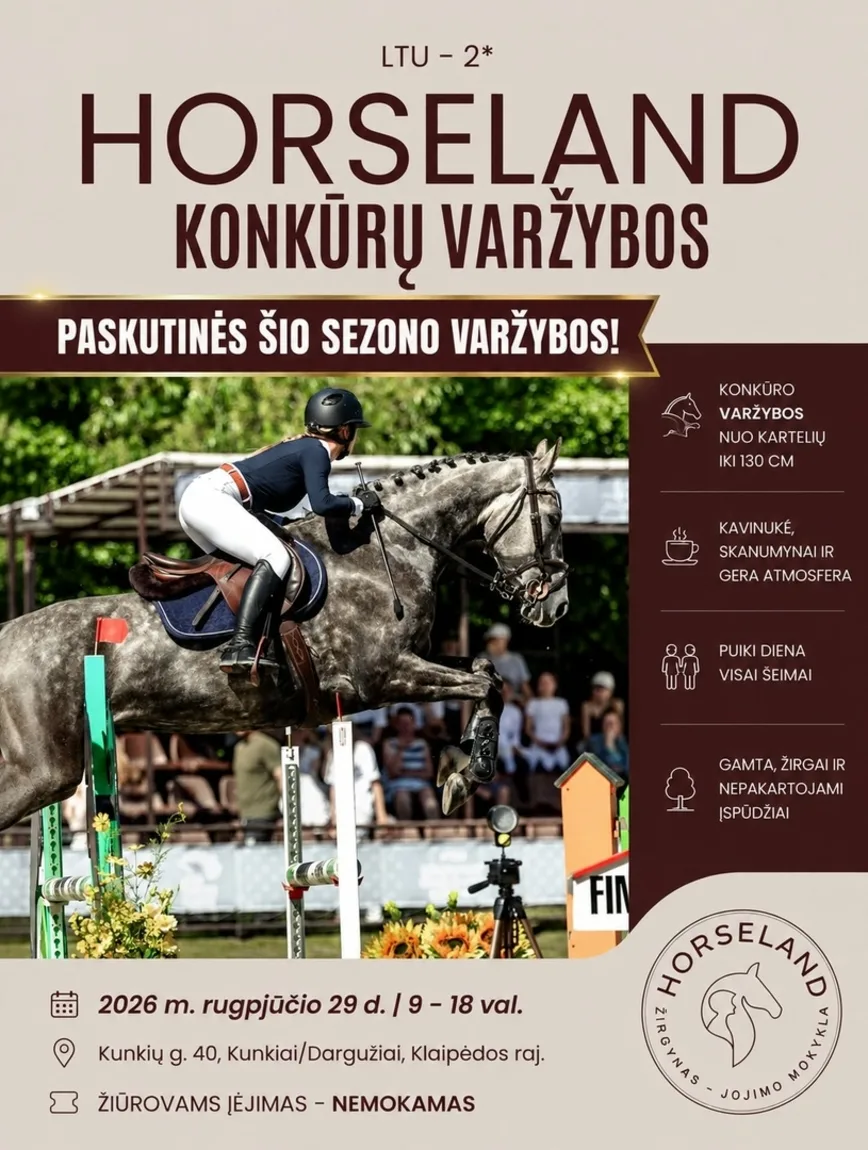 HORSELAND KONKŪRŲ VARŽYBOS
