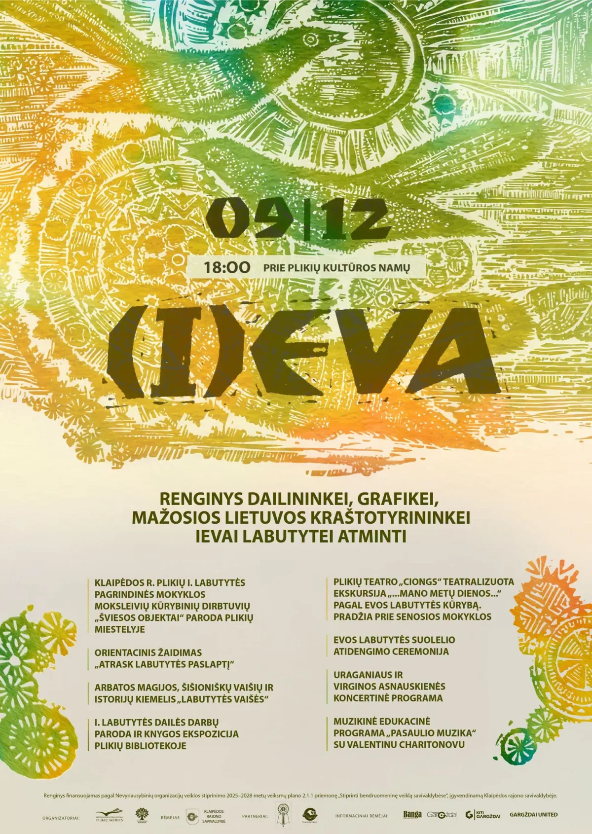 IEVA | Plikių kultūros namai - renginys