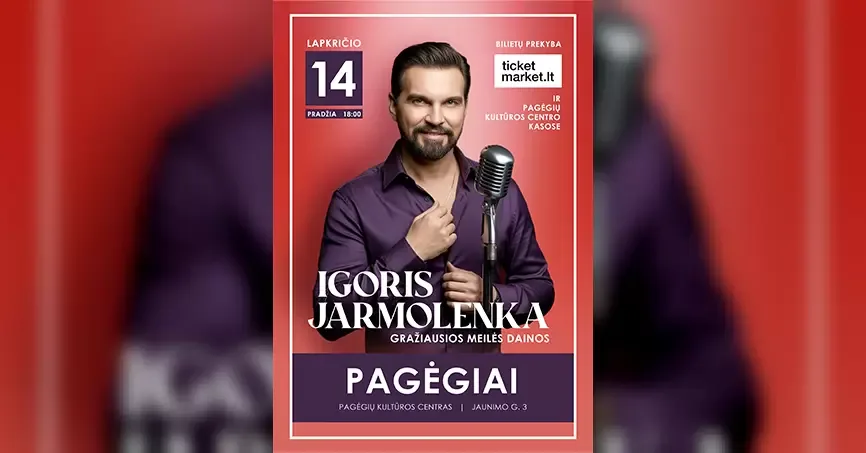 Igoris Jarmolenka ir Gražiausios Meilės Dainos | Pagėgiai