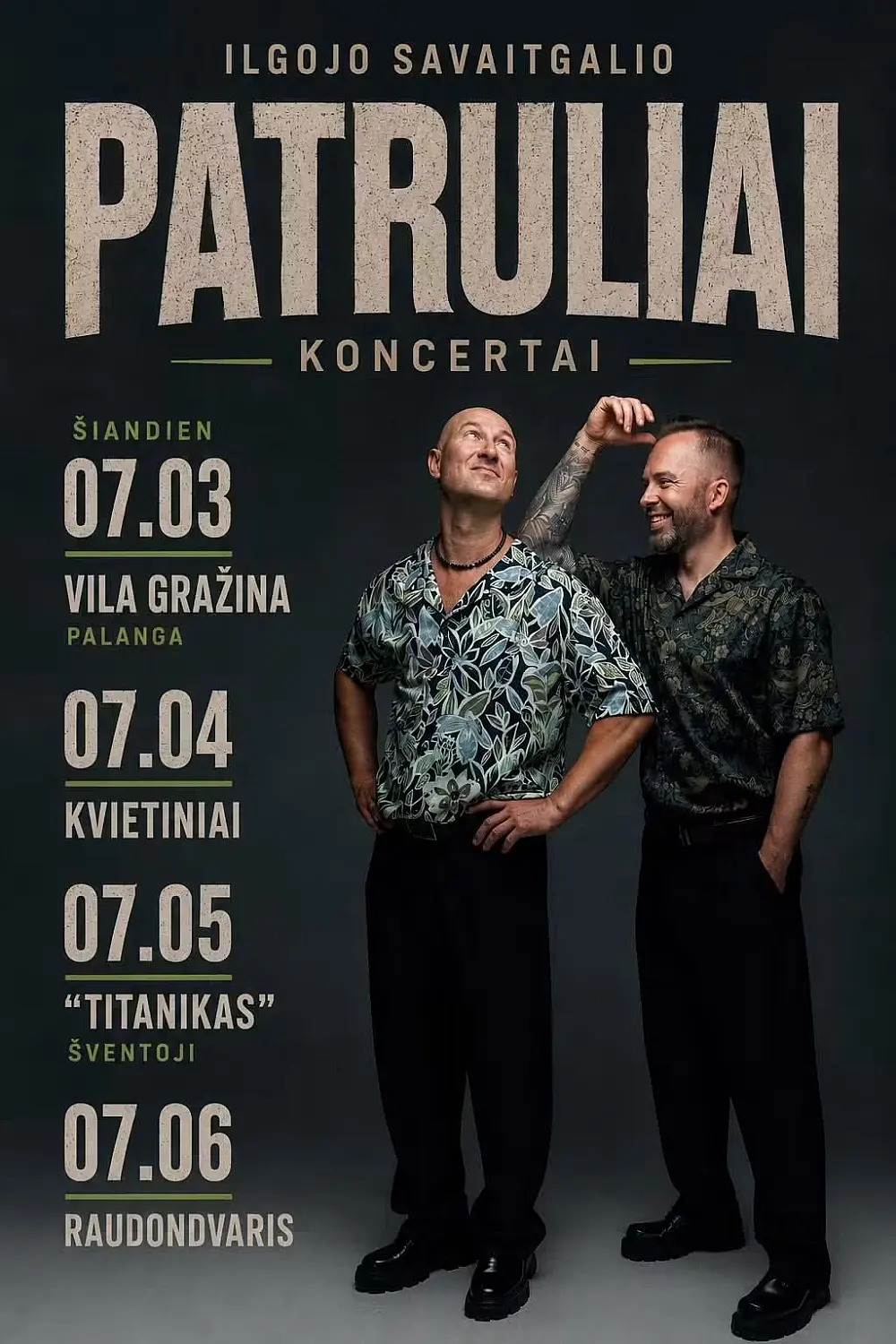 Ilgasis savaitgalis su Patruliais