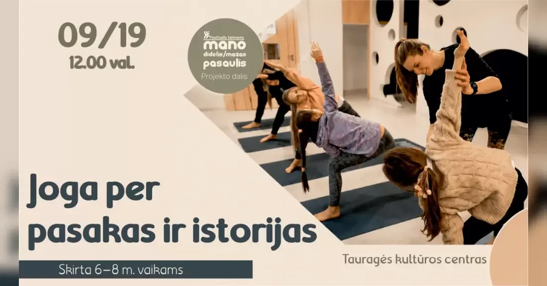 „Joga per pasakas ir istorijas“