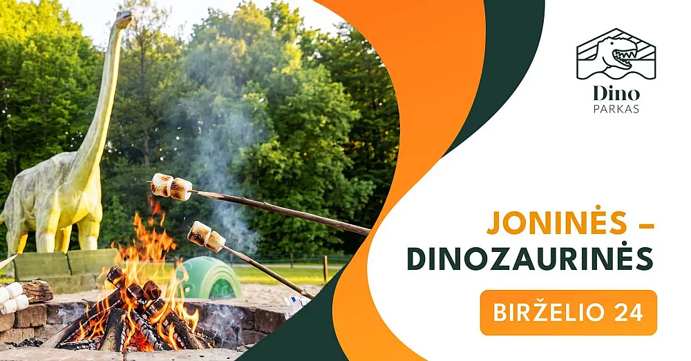 Joninės - dinozaurinės!