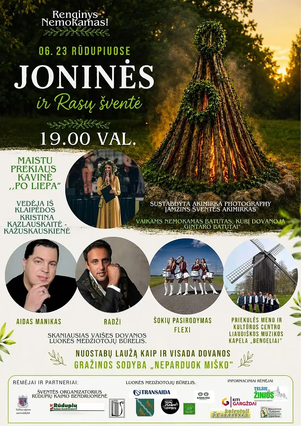 JONINĖS IR RASŲ ŠVENTĖ RŪDUPIUOSE
