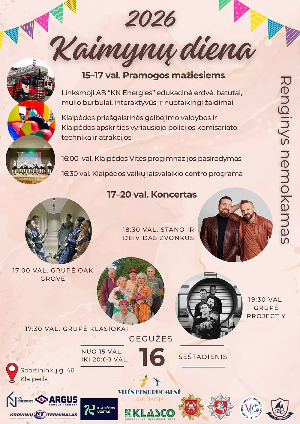 Kaimynų diena 2026 Klaipėda