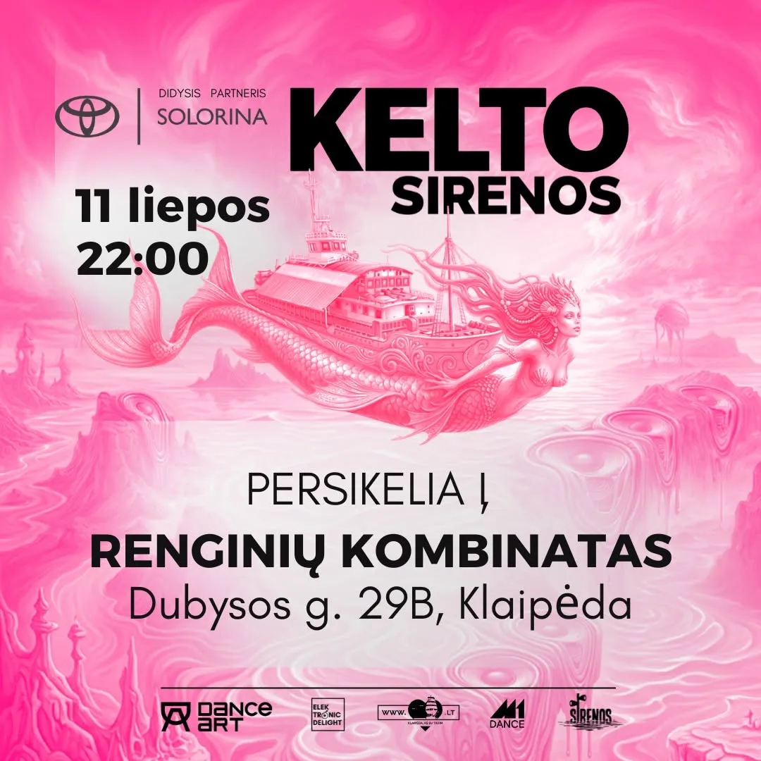 KELTO SIRENOS 2026 - renginys