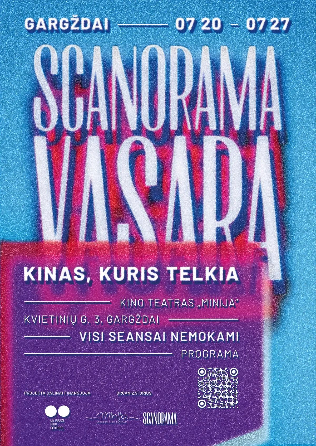 Kinas, kuris telkia: Scanorama Vasara