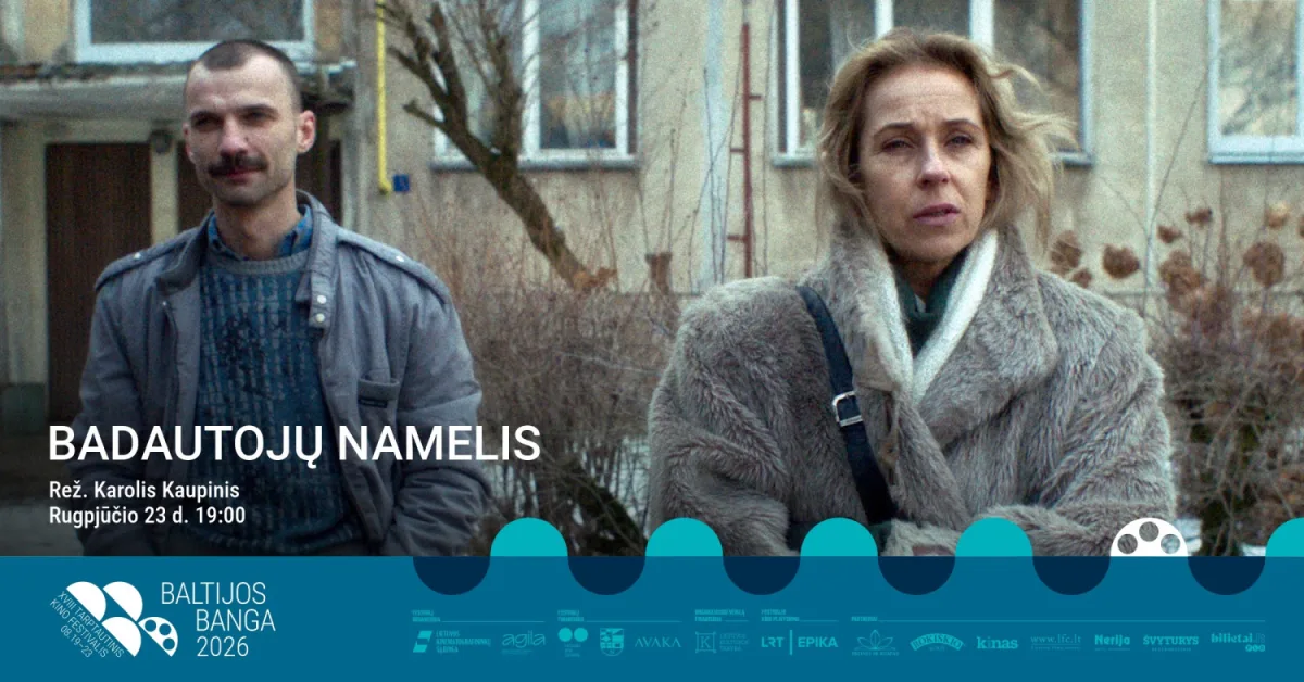 Kino filmas BADAUTOJŲ NAMELIS (rež. K. Kaupinis)