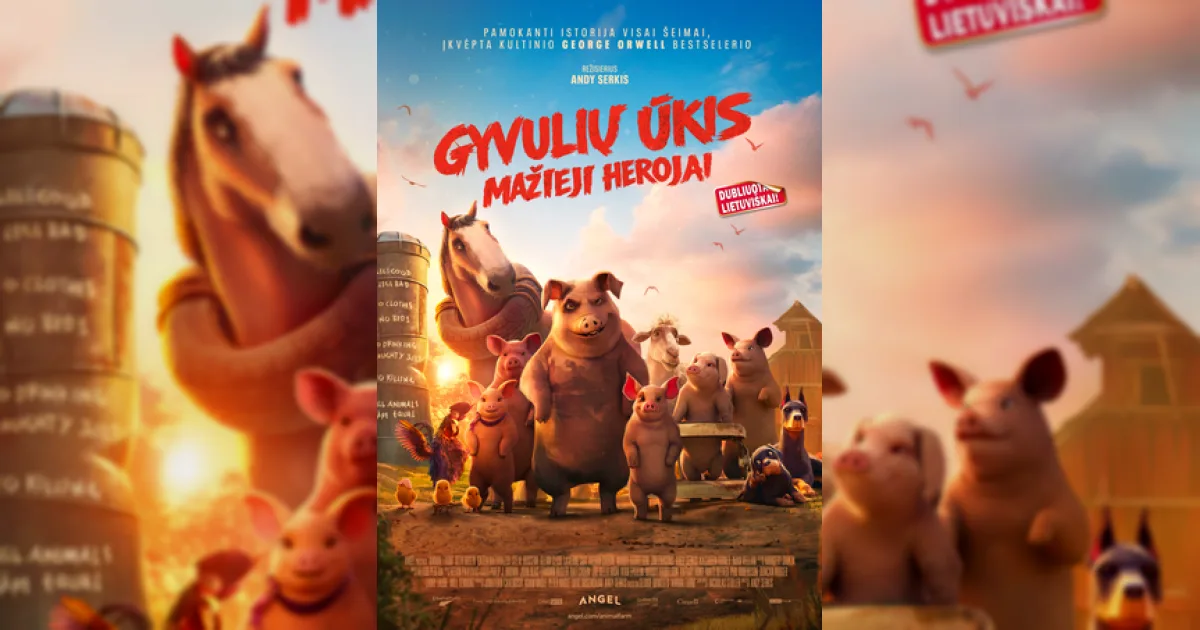 Kino filmas "Gyvulių ūkis: Mažieji herojai"